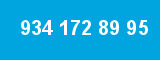 934 172 89 95 934 172 89 95